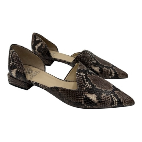 Vince Camuto Brown Snakeskin Loafers Vince Camuto
Cruiz Flats site 8.5 M - Picture 3 of 11